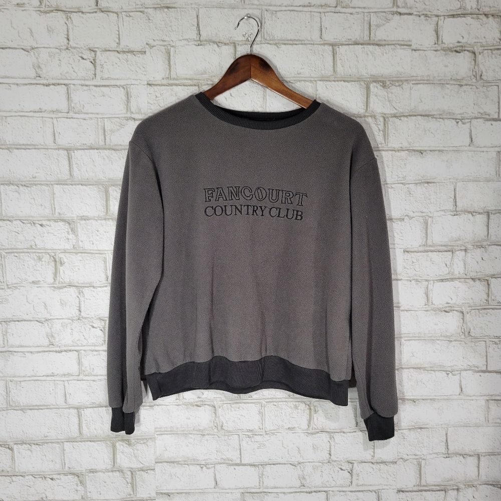 SHEIN Fancourt Country Club crewneck sweatshirt